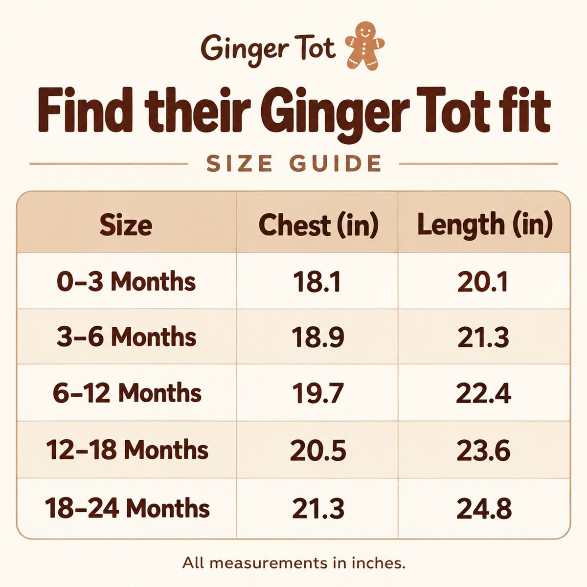 Ginger Tot™ Keepsake Romper Set